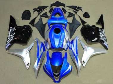 Discount 2009-2012 Silver Blue Glossy Black Racing Honda CBR600RR Motorcycle Fairings Canada