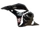 Discount 2009-2012 White Cherry Blossom Glossy Black Honda CBR600RR Motorcycle Fairings Canada