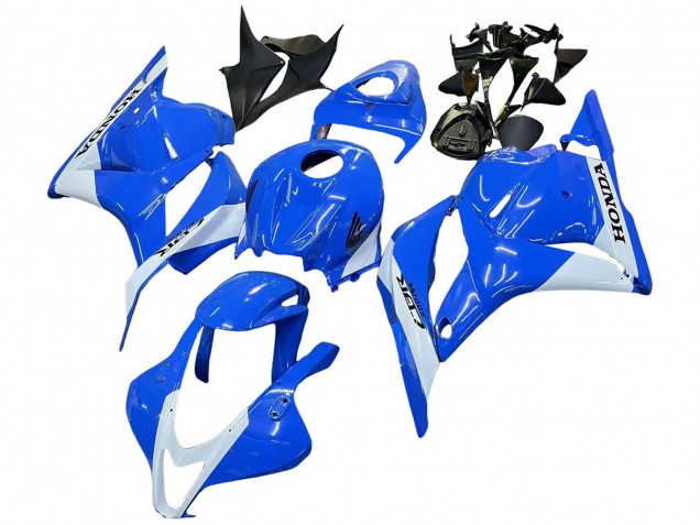 Discount 2009-2012 Blue White Honda CBR600RR Motorcycle Fairings Canada