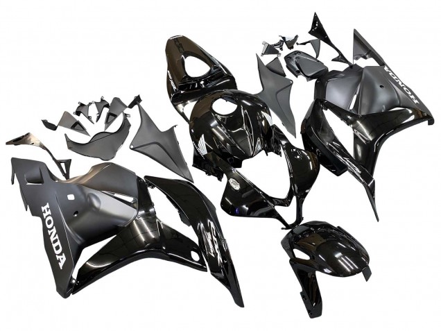 Discount 2009-2012 Glossy Black Matte Black Honda CBR600RR Motorcycle Fairings Canada