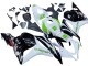Discount 2009-2012 White Green Glossy Black Hannspree Honda CBR600RR Motorcycle Fairings Canada