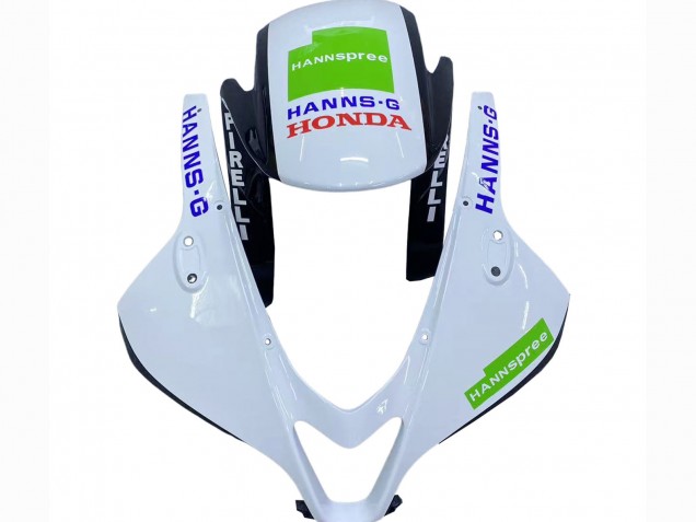 Discount 2009-2012 White Green Glossy Black Hannspree Honda CBR600RR Motorcycle Fairings Canada