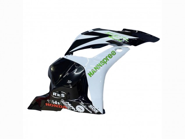 Discount 2009-2012 White Green Glossy Black Hannspree Honda CBR600RR Motorcycle Fairings Canada