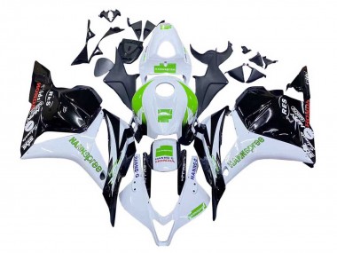 Discount 2009-2012 White Green Glossy Black Hannspree Honda CBR600RR Motorcycle Fairings Canada