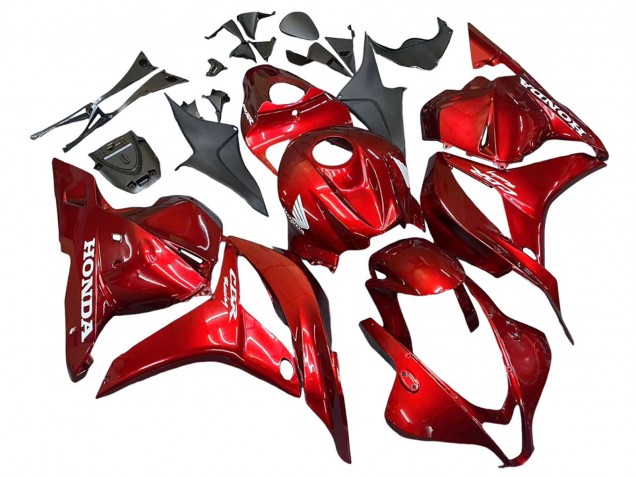 Discount 2009-2012 Red Racing Honda CBR600RR Motorcycle Fairings Canada