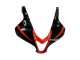 Discount 2009-2012 Red Glossy Black Matte Black Stripe Honda CBR600RR Motorcycle Fairings Canada