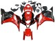Discount 2009-2012 Red Glossy Black Matte Black Stripe Honda CBR600RR Motorcycle Fairings Canada