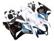 Discount 2009-2012 White Blue Glossy Black Honda CBR600RR Motorcycle Fairings Kit Canada