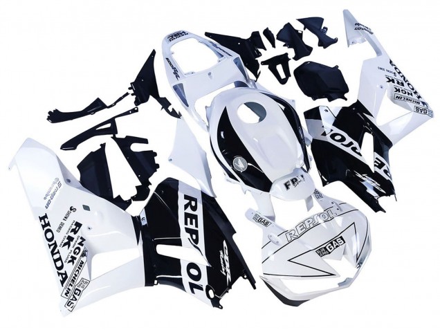 Discount 2013-2023 White Glossy Black Repsol Honda CBR600RR Motorcycle Fairings Canada