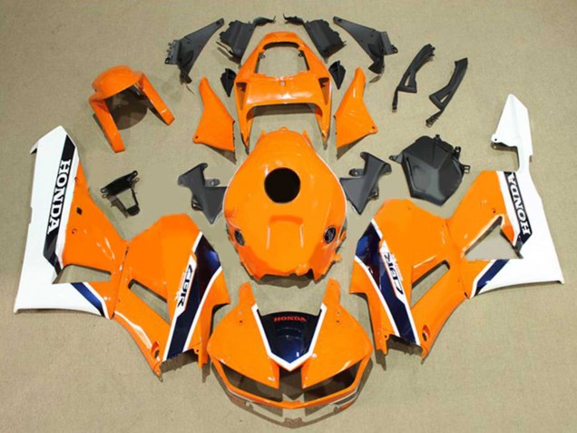 Discount 2013-2023 White Orange Dark Blue Honda CBR600RR Motorcycle Fairings Canada