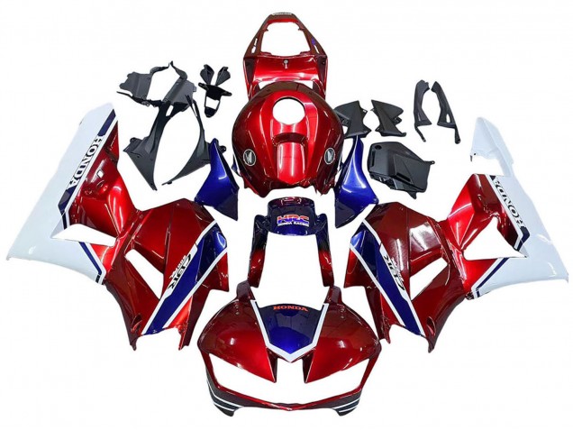 Discount 2013-2023 White Red Blue HRC Honda CBR600RR Motorcycle Fairings Canada