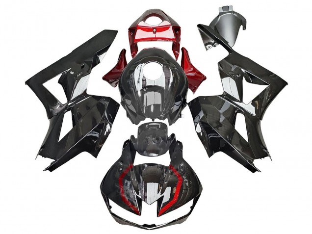 Discount 2013-2023 Glossy Black Red Honda CBR600RR Motorcycle Fairings Canada