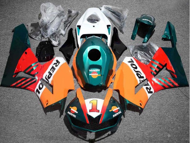 Discount 2013-2023 Orange White Red Glossy Black Dark Green Repsol 1 Honda CBR600RR Motorcycle Fairings Canada