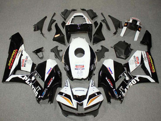 Discount 2013-2023 White Gold Glossy Black HRC Honda CBR600RR Motorcycle Fairings Canada