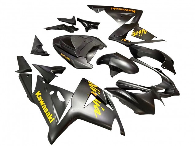 Discount 2004-2005 Black Ninja Kawasaki ZX10R Motorcycle Fairings Canada