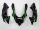 Discount 2004-2005 Black with Green Flame Ninja Kawasaki ZX10R Motorcycle Fairings Canada