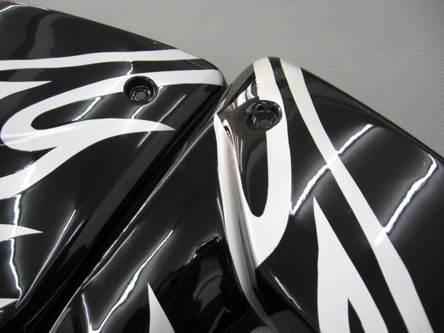 Discount 2004-2005 Black White Kawasaki ZX10R Motorcycle Fairings Canada