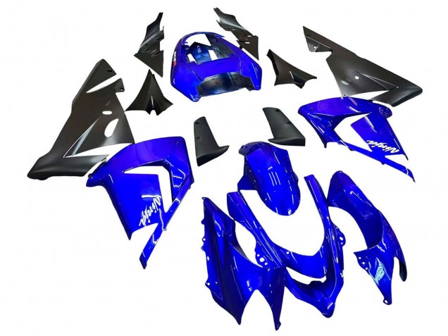 Discount 2004-2005 Blue Black Ninja Kawasaki ZX10R Motorcycle Fairings Canada