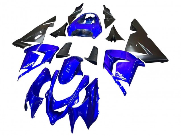Discount 2004-2005 Blue Black Ninja Kawasaki ZX10R Motorcycle Fairings Canada