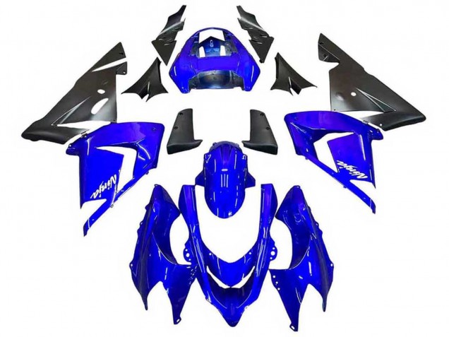 Discount 2004-2005 Blue Black Ninja Kawasaki ZX10R Motorcycle Fairings Canada