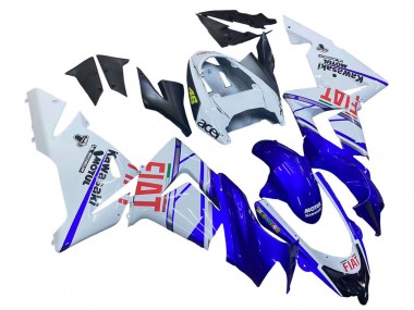 Discount 2004-2005 Glossy Blue White Fiat Motul Kawasaki ZX10R Motorcycle Fairings Canada