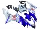 Discount 2004-2005 Glossy Blue White Fiat Motul Kawasaki ZX10R Motorcycle Fairings Canada