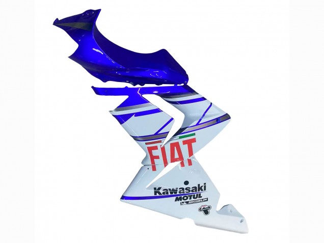 Discount 2004-2005 Glossy Blue White Fiat Motul Kawasaki ZX10R Motorcycle Fairings Canada