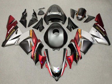 Discount 2004-2005 Black Silver Red Orange Kawasaki ZX10R Motorcycle Fairings Canada