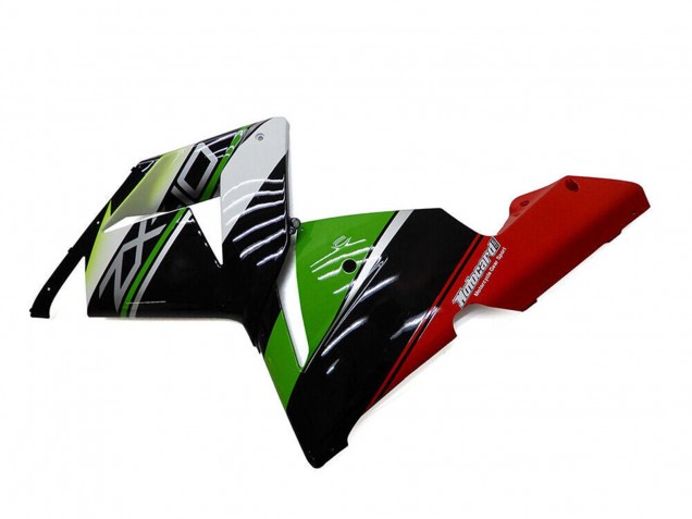 Discount 2004-2005 White Black Green Elf Kawasaki ZX10R Motorcycle Fairings Canada