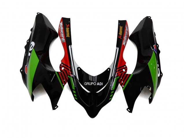 Discount 2004-2005 White Black Green Elf Kawasaki ZX10R Motorcycle Fairings Canada