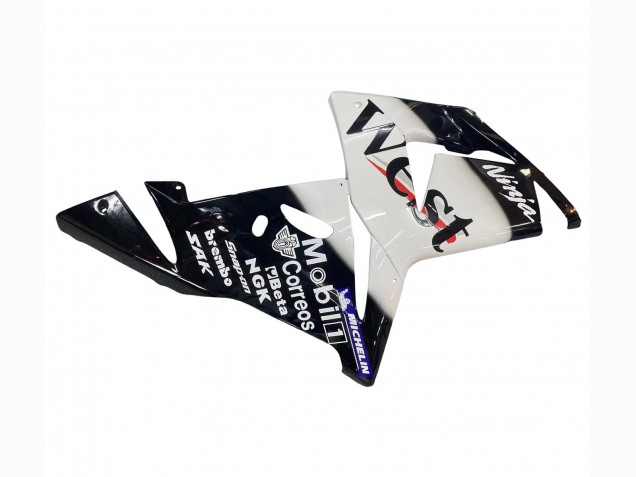 Discount 2004-2005 White Black West Ninja Kawasaki ZX10R Motorcycle Fairings Canada