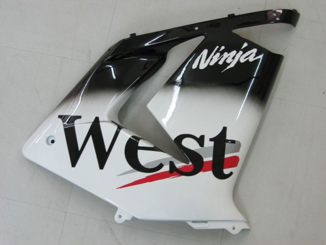 Discount 2004-2005 White Black West Ninja Kawasaki ZX10R Motorcycle Fairings Canada
