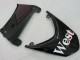 Discount 2004-2005 White Black West Ninja Kawasaki ZX10R Motorcycle Fairings Canada