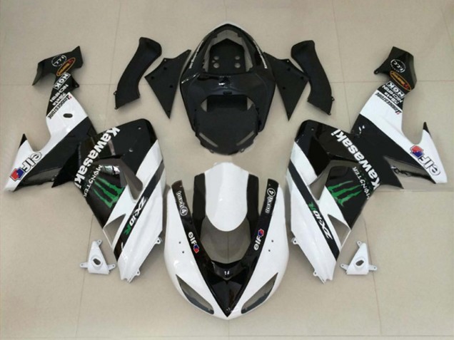 Discount 2004-2005 Green Red Black Kawasaki ZX10R Motorcycle Fairings Canada