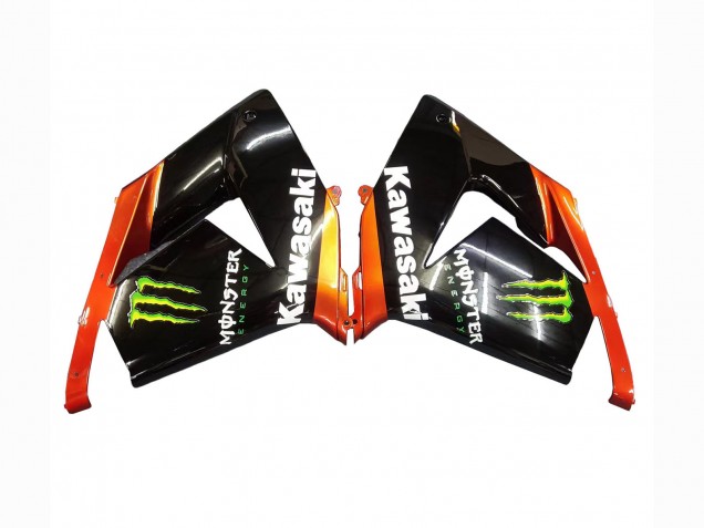 Discount 2004-2005 Burnt Orange Black Monster Elf Kawasaki ZX10R Motorcycle Fairings Canada