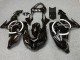 Discount 2006-2007 Glossy Black White Circle Kawasaki ZX10R Motorcycle Fairings Canada