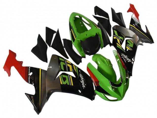 Discount 2006-2007 Green Grey Red Black Yellow Kawasaki ZX10R Motorcycle Fairings Canada