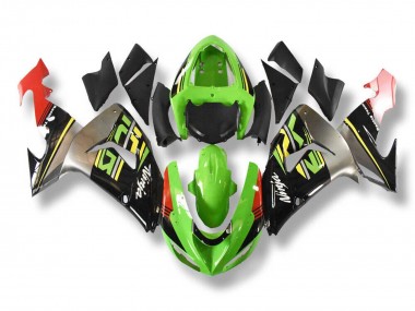 Discount 2006-2007 Green Grey Red Black Yellow Kawasaki ZX10R Motorcycle Fairings Canada