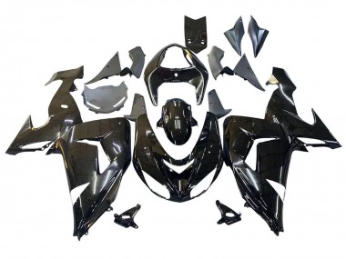 Discount 2006-2007 Glossy Black Kawasaki ZX10R Motorcycle Fairings Canada