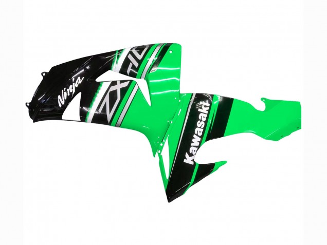 Discount 2006-2007 Green White Black Kawasaki ZX10R Motorcycle Fairing Kits Canada