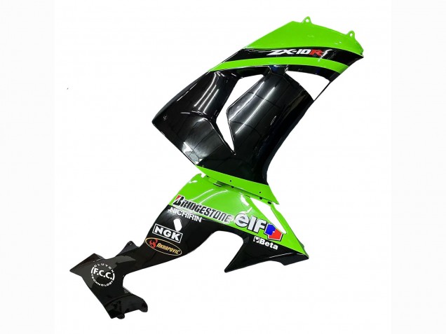 Discount 2006-2007 Green Black Elf Touch4 3M Kawasaki ZX10R Motorcycle Fairings Canada