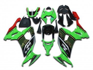 Discount 2006-2007 Green Red Black Kawasaki ZX10R Motorcycle Fairings Canada