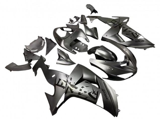 Discount 2006-2007 Matte Grey Kawasaki ZX10R Motorcycle Fairings Canada