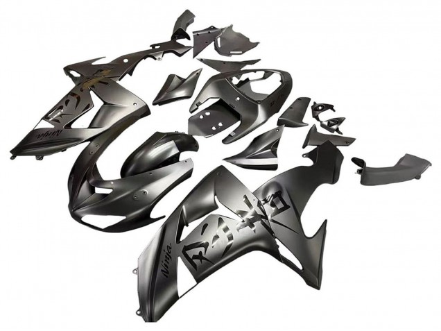 Discount 2006-2007 Matte Grey Kawasaki ZX10R Motorcycle Fairings Canada