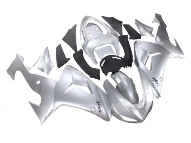 Discount 2006-2007 Silver Black Ninja Kawasaki ZX10R Motorcycle Fairings Canada