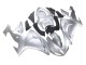 Discount 2006-2007 Silver Black Ninja Kawasaki ZX10R Motorcycle Fairings Canada