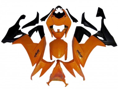 Discount 2008-2010 Orange Black Kawasaki ZX10R Motorcycle Fairings Canada