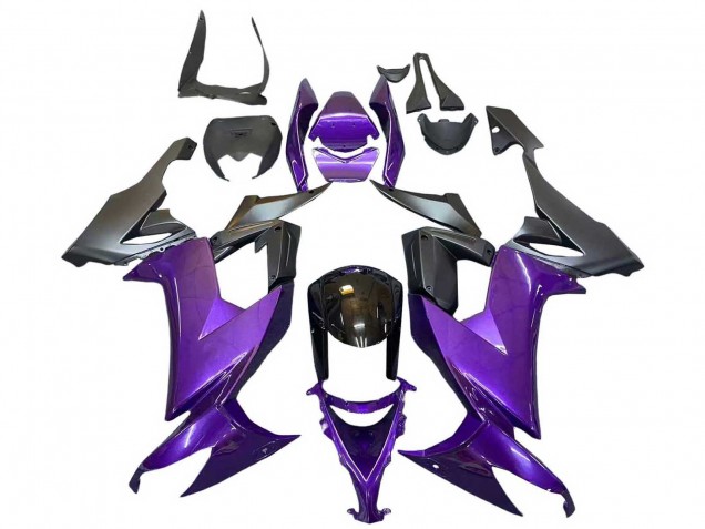 Discount 2008-2010 Purple Black Kawasaki ZX10R Motorcycle Fairings Canada