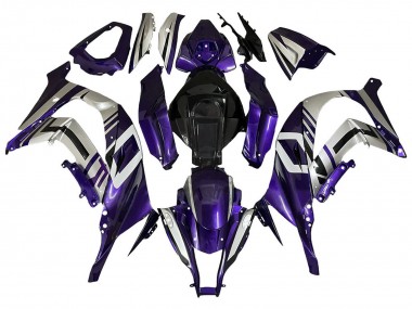 Discount 2008-2010 Purple Silver Black Kawasaki ZX10R Motorcycle Fairings Canada