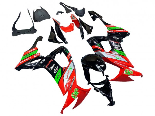 Discount 2008-2010 Red Green Black Kawasaki ZX10R Motorcycle Fairings Canada